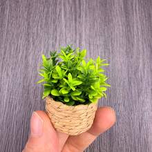 22 estilos de plantas en maceta decorativas en miniatura para casa de muñecas, plantas verdes realistas a escala 1:12 1:6 para casa de muñecas, suculentas, camas de flores, jarrones, accesorios decorativos para cocina, dormitorio, sala de estar, baño y jardín de la casa de muñecas - Multicolor - Ver 23