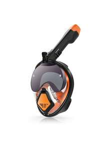 Seaview 180 V3 全脸浮潜面罩 - V3 是成人浮潜装备 - 这款浮潜面罩提供 180 度全景视野，呼吸顺畅度提升 600%。 - 彩色 - 查看 10