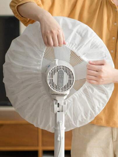 1 chiếc vỏ bọc quạt co giãn, chống thấm nước và chống trầy xước, dùng cho quạt treo tường và quạt sàn, vật dụng cần thiết khi cất giữ vào mùa đông.