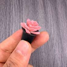 22 estilos de plantas en maceta decorativas en miniatura para casa de muñecas, plantas verdes realistas a escala 1:12 1:6 para casa de muñecas, suculentas, camas de flores, jarrones, accesorios decorativos para cocina, dormitorio, sala de estar, baño y jardín de la casa de muñecas - Multicolor - Ver 13