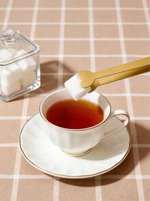 1/5/10个装不锈钢心形糖夹，厨房烹饪夹，糖果甜点夹，派对餐具，婚礼餐具 - - - 查看 6