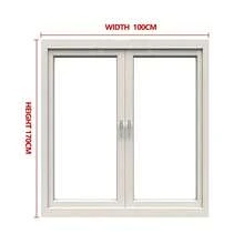 Màn chống muỗi mùa hè mới, thiết kế khóa kéo đôi màu trắng, màn cửa sổ tự dính cho phòng ngủ, ban công, dễ dàng lắp đặt. - trắng - Xem 65