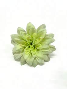 MEHELANY 12/5支仿真绿色非洲菊带茎，丝绸仿真花，适用于家居、房间、餐桌、花园、派对、礼品、新娘腕花、情人节、母亲节、婚礼捧花、花环、拱门、门廊、新娘捧花、送给女孩、女朋友、母亲的礼物 - 淺綠 - 查看 6