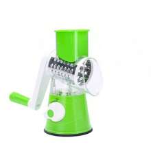 Multifunctional Rolling Vegetable Chopper For Kitchen - Hand-Cranked Shredder And Slicer - Potato Slicer - Cheese Grater - Multicolor - View 8