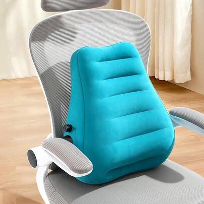 1pc Ultralight Ergonomic Lumbar Support Pillow Press Type Daily Use Waist Protection Cushion Enhances Back Comfort Waist Protection