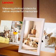 Lenovo D10 Digital Photo Frame, Home Decor Accessory, Fade-Resistant, Low Blue Light, 32GB Built-In Memory, High-Definition Resolution, Transparent High-Definition Screen, Professional Color Gamut Restoration - one-size - View 5
