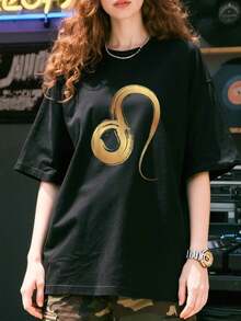 Nuevos artículos populares de 2026Leo-Zodiac-Sign-July-August-Horoscope-Stars-Constellation-T-Shirt - Negro - Ver 7