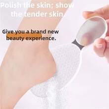 Foot Care Callus Remover! Really Effective! Amazing! 8-Shaped Transparent Foot File With Storage Box! - Multicolor - View 5