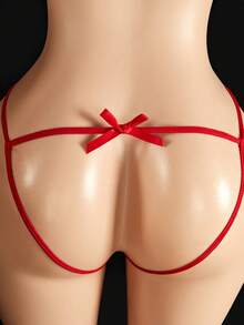 AESKEIA Lencería sexy para mujer, body de encaje transparente sin entrepierna, ropa de dormir, disfraz para salir de fiesta - Burdeos - Ver 4