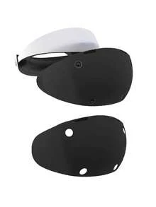 1pc PS VR2 Headset Full Cover Protective Case, Skin-Friendly Soft Silicone, Dust-Proof, Sweat-Proof, Scratch-Resistant, PS VR2 Console Accessory - View 2