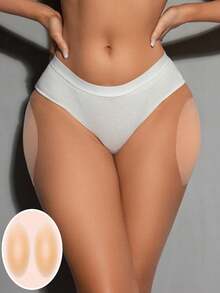 Almohadillas de silicona para levantar glúteos y relleno de muslos para mujer, forro adhesivo invisible para modelar el Body y crear una figura de reloj de arena - Multicolor - Ver 12