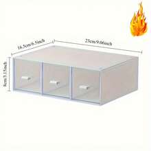 1pc Desktop Drawer Storage Box, Cabinet Kitchen Storage Basket, Drawer Basket, Cabinet Storage Box, Suitable For Coffee, Tea, Sugar And Creamer, Kitchen Accessory Set, Home Organization And Storage Supplies - Multicolor - View 7