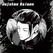 Jujutsu Kaisen 1枚五条悟、夏油、惠、宿傩、东治、悠太双面珐琅徽章，动漫周边，情侣装饰，学生背包装饰，包包挂饰，送朋友的礼物，动漫情侣装扮，万圣节，节日礼物，角色扮演 - 多色 - 查看 5