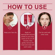 虾青素撕拉式面膜，含烟酰胺，日常保湿补水，提亮肤色，夜间使用撕拉式面膜 - 撕拉麵膜 - 查看 6