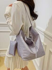 尼龙手提包 女士新款春夏复古大容量时尚豹纹单肩包 - 彩色 - 查看 10