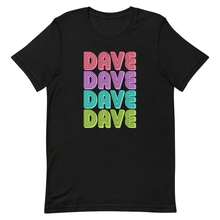 T-shirt unisex DAVE - nero - Visualizzare 1