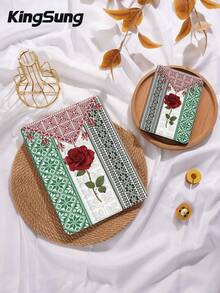 Kingsung Ốp bảo vệ máy tính bảng họa tiết hoa hồng, phù hợp với các dòng máy 9.7/10.2/10.5/10.9/12.9 inch, Pro 11 inch, thế hệ thứ 10, Galaxy Tab S6 Lite 10.4 inch, Kindle Paperwhite thế hệ thứ 12 2024, Kindle (thế hệ thứ 11) 2022, Kobo Clara Color, cung cấp khả năng chống sốc mềm mại, hỗ trợ chức năng ngủ/thức thông minh. - Nhiều màu - Xem 7