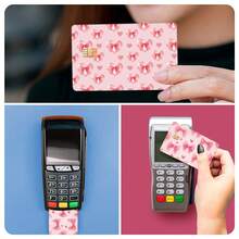 4pcs Colorful Credit Card Skin Stickers, Waterproof Scratch-Resistant Personalized Decorative Protective Film, Suitable For Credit Cards/Debit Cards/Transit Cards - C-multicolor - View 6