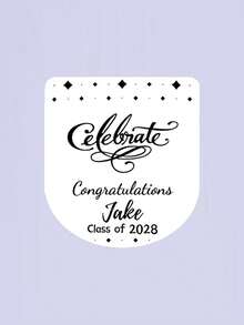 42 Miếng Dán Tốt Nghiệp Cá Nhân Hóa - 3.6*3.26cm. Được thiết kế cho mùa tốt nghiệp, những miếng dán này có thể tùy chỉnh với tên, lớp, năm tốt nghiệp và các họa tiết độc đáo (ví dụ: mũ tốt nghiệp, khẩu hiệu truyền cảm hứng). - Nhiều màu - Xem 9