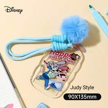 Disney Cartoon Student Card Holder, Cute Campus ID Card Protector, Anti-Lost Card Pouch - Rectangle - View 6