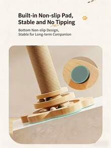 Cat Toys, Cat Scratching Board, Cat Turntable, Cat Toys For Entertainment And Self-Entertainment, Scratch-Free, With Cat Toys And Pet Supplies - Multicolor - View 12