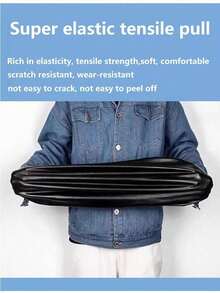 1 pieza Cubierta antipolvo para scooter eléctrico, Cojín de asiento anti-UV, Cubierta protectora grande para el asiento del scooter, Protección contra el polvo para scooter eléctrico - Negro - Ver 8