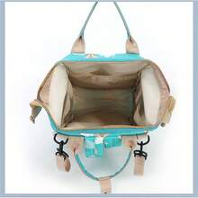 2025 New Lightweight Multifunctional Large Capacity Backpack, Fashionable Diaper Bag, Insulated Milk Storage Bag, Mommy Bag - Multicolor - View 6