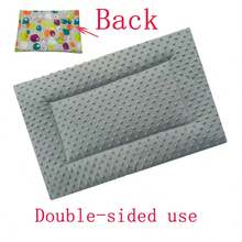 柔软宠物床垫，双面可用，可水洗，适合小型、中型和大型宠物 - 灰色 - 查看 4