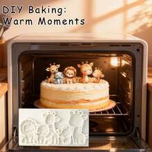 Delicate Animal Shaped Chocolate Cake Decorating Fondant Mold, Multifunctional Silicone Mold, Practical Baking Silicone Mold, Suitable For Making Cupcake Decorations, Candies, Dough, Cookies, Sugar Art, Modeling Clay, Keychains, Pendants, Resin, Desktop Decor And Soap - View 6