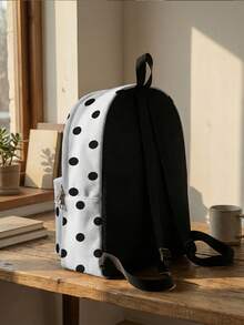 Anpassningsbar ryggsäck med broderad ficka, personlig collegeryggsäck, reseryggsäck, studentväska, laptopväska, anpassad ryggsäck, avslappnad och moderiktig - Multifärgad - Visa 2