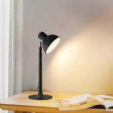 1 قطعة مصباح أرضي LED قابل للتعديل بارتفاع 57 بوصة، درجة حرارة اللون 3000-6500 كلفن قابل للتعتيم، تشطيب معدني، مصباح مكتب قائم للغرفة المعيشة والنوم والمكتب والديكور - أسود (ارتفاع قابل للتعديل) - مشاهدة 10