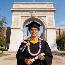 2026 Graduation Honor Rope Class Of 2026 Graduation Lei And Graduation Honor Cord Grad. Ribbon Leis Braided Necklace For Party Photography - A - View 2