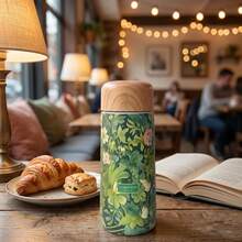 6oz Mini Vacuum Insulated Tumbler, Fashionable Mini Coffee Cup, 316 Stainless Steel, With Sunflower, Rose, Daisy, Lily And Fresh Green Floral Patterns - Perfect Holiday Gift - Multicolor - View 5