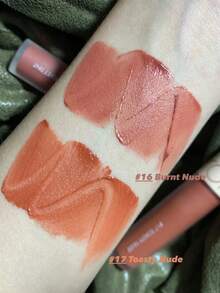 Rom&nd Romand ZERO VELVET TINT 16 BURNY NUDE | 哑光唇釉 | 持久显色 | 轻盈质地 | 高显色度 | 不拔干唇色 | 韩国化妆品 | 5.5克/0.194盎司 - 16 BURNY NUDE - 查看 4