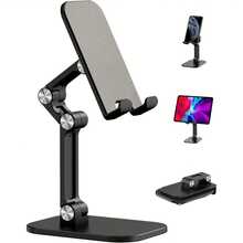 Soporte ajustable para teléfono, ajustable y plegable, adecuado para iPhone talla grande altos y compatible con teléfonos inteligentes y tabletas de 4.7" a 13", regalo de primavera - Multicolor - Ver 2