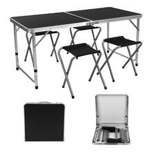 Folding Tables & Chairs - Black - View 1