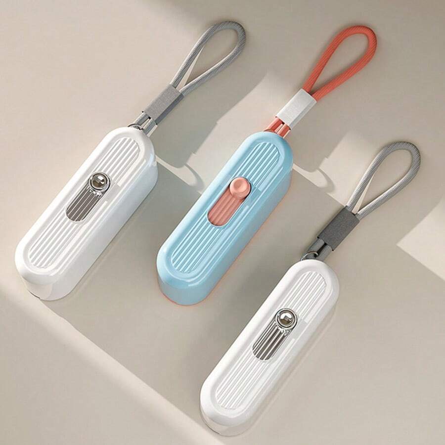 Dispensador de hilo dental portátil y compacto con función de apertura automática, para uso doméstico - Versión conveniente - Ver 1