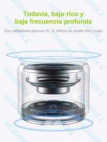 Mini altavoz inalámbrico Bluetooth, compacto y potente, portátil. - Ver 6