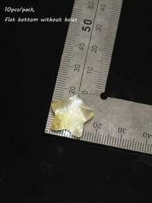 New Ice Transparent Halo Gradient Star Card 17mm Diy Cave Shoes Handmade Design Materials In Stock Factory Wholesale - Multicolor - View 13