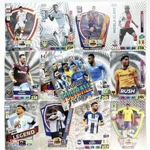 Panini 2026年世界足球明星球员收藏卡，角色卡，可用于收藏、展示和送礼 - 銀色 - 查看 1