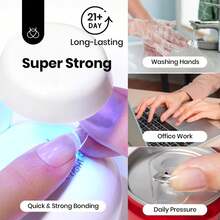 Beetles HEMA-Free Nail Tips Glue Kit, All-In-One Nail Extension Kit For Press On False Nails, DIY Salon Manicure At Home - 1Pcs 10Ml Hema-free Nail Glue Gel - View 4