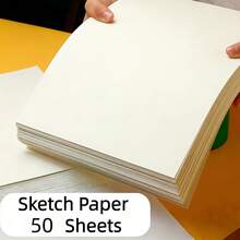 50 Sheets 160gsm High Quality Sketch Paper, Specialized Drawing Sketch Paper, A4 Sketch Paper, Thick Blank Drawing Paper - Sets - View 8