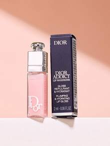 Dior [Mini] Dior Addict Lip Glow #001 Pink 2ml/Plumping Glossy Lipstick - Instant And Long-Lasting Plumping Effect - 24-Hour Moisturizing/This Is The Classic Lip Glow, A True Nourishing Lip Care That Provides Maximum Plumping Effect. Enriched With Cherry Oil And Hyaluronic Acid, The Formula Contains 90% Natural Ingredients. - #001 Pink 2ml - 查看 3