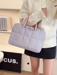 14/16 Inch Large Capacity Laptop Bag, Gift For Women, Valentine's Day Gift - Business Briefcase, Perfect For College Student Commute, Suitable For Travel And Shopping, Office And Student Commute (Accessories Not Included) - Multicolor - View 16