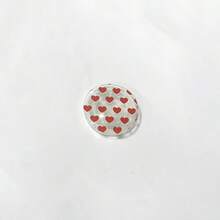 Transparent Polka Dot Heart Grid Embossed Phone Stand, Expandable Desktop Holder, Ring Stand Compatible With IPhone, Android Phones, Women Gift - Multicolor - View 10