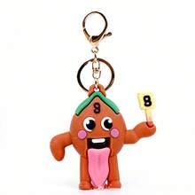 1pc Steal A Brainrot Jandel Keychain, Game Peripheral Brainrot Monster Pendant - Multicolor - View 16