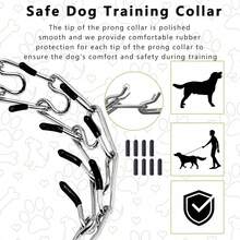 1pc Adjustable Size Dog Anti-Pulling Collar With Quick Release Buckle, Suitable For Small, Medium And Large Dogs - Multicolor - View 3