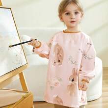 Babero impermeable de manga larga para niños, babero anti-aceite y anti-sucio, para proteger la ropa de su hijo - Multicolor - Ver 15