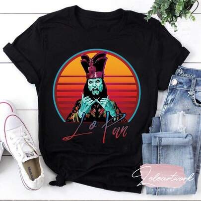 Camiseta vintage de la película "Big Trouble In Little China" de David Lo Pan, camiseta de David Lo Pan, camiseta unisex, camisetas para hombre, ropa para hombre, camiseta para hombre, blusas para mujer, blusas casuales para mujer, camisetas para mujer, adecuada para uso diario, salidas, ocio, deportes, escuela, viajes, reuniones familiares y diversas ocasiones.Camiseta de manga corta, camiseta de verano, camiseta estampada de cuello redondo.Camisetas para niños, camisetas a juego para padres e hijos, tops a juego para padres e hijos.