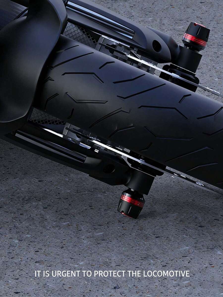Universal CNC Aluminum Alloy Motorcycle Front Fork Crash Cup, Front Shock Absorber Anti-Drop Slider Protector, Reinforced Anti-Collision Design, Enhances Drop And Scratch Protection, Suitable For Most Motorcycles, Cruisers, Heavy Bikes And Scooters - Drop-proof Cup - View 1